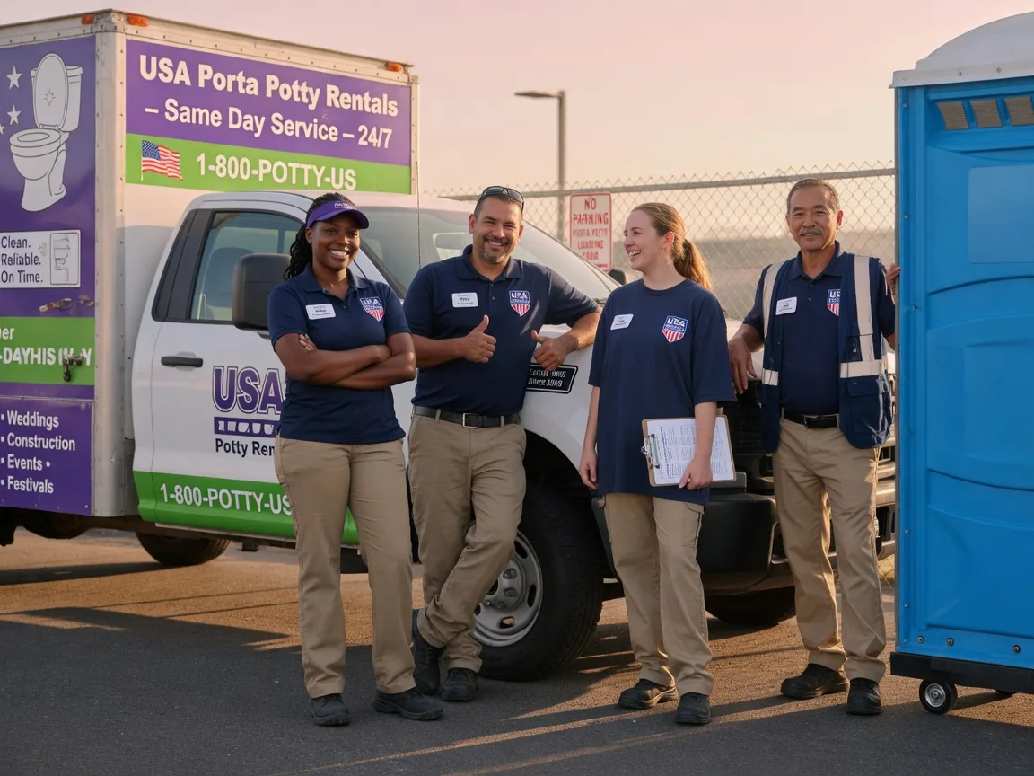 Porta Potty Rental company in Castella, CA